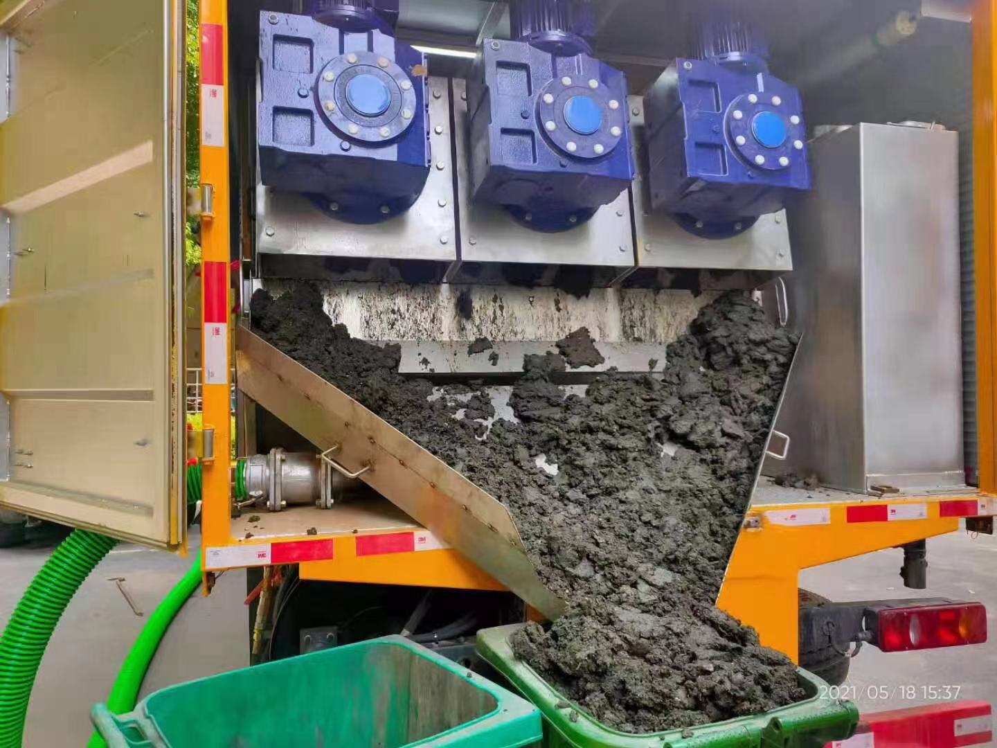 宝丰化粪池清掏城市维护站-泥浆净化干湿分离处理